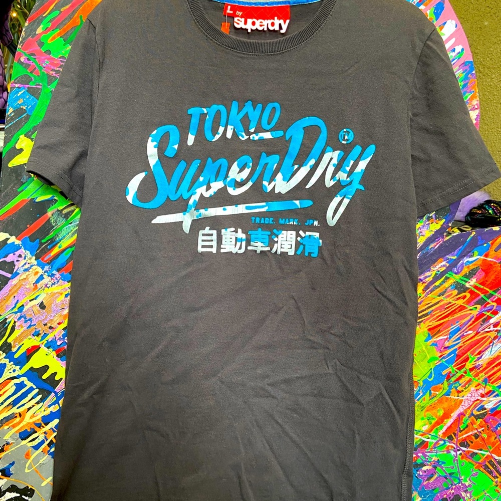 NWT Superdry mens Tee size Large